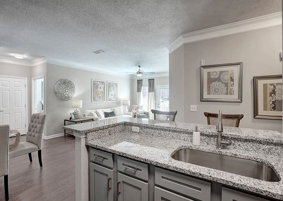 Kitchen and Living Room