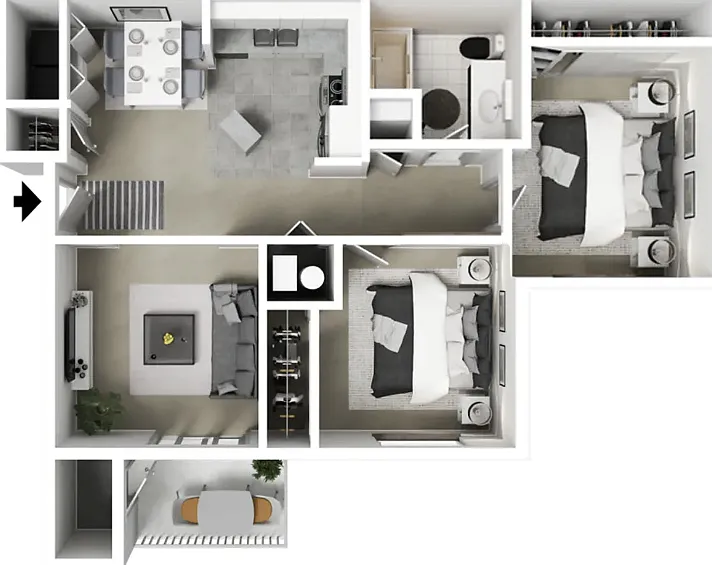 B2 Floorplan Diagram