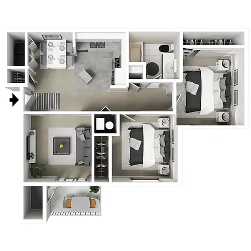 Floor plan B2
