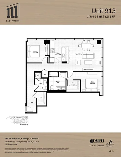 Floor plan 913