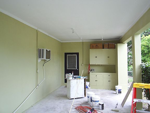 Large Carport w/Custom Cabinets