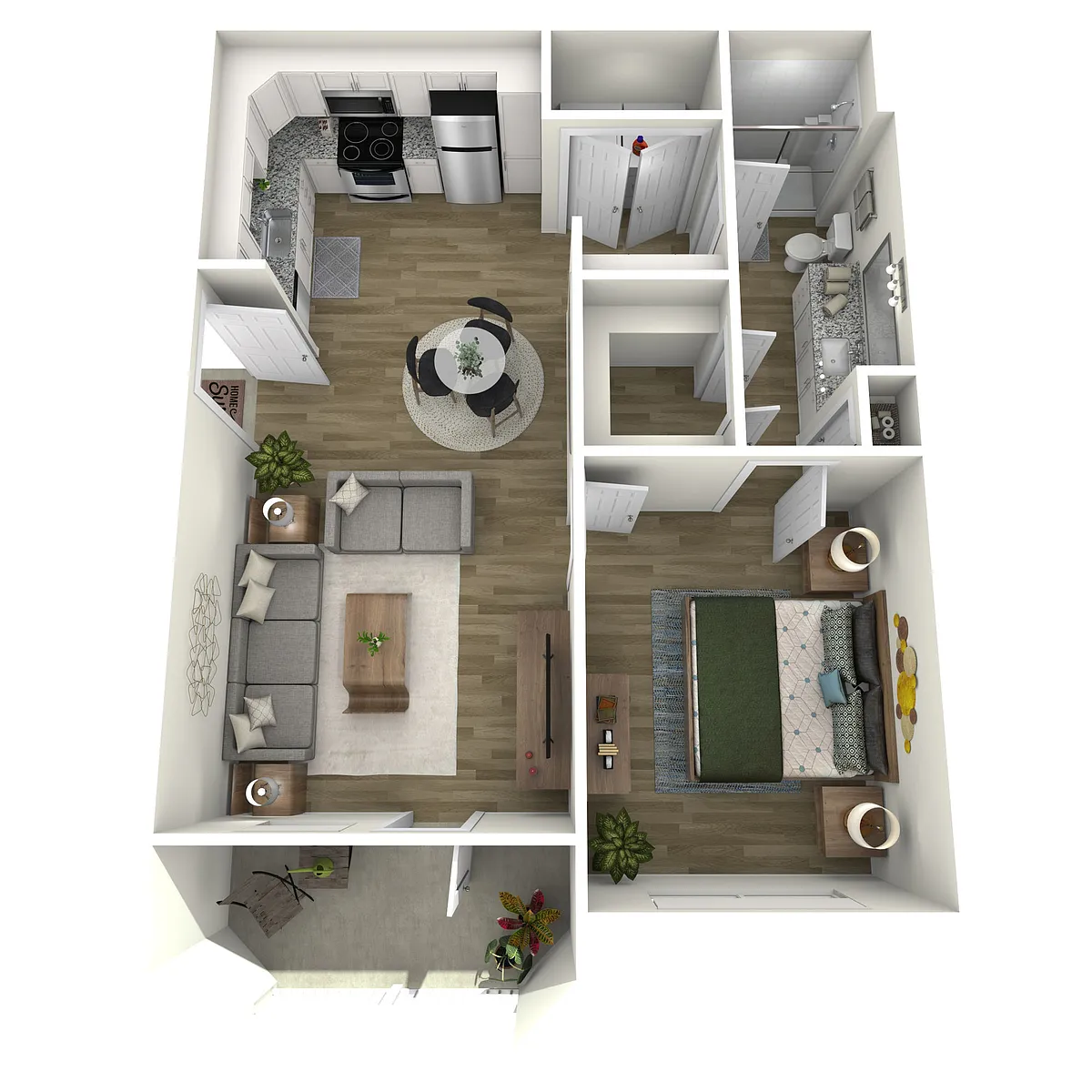 Floor plan A1