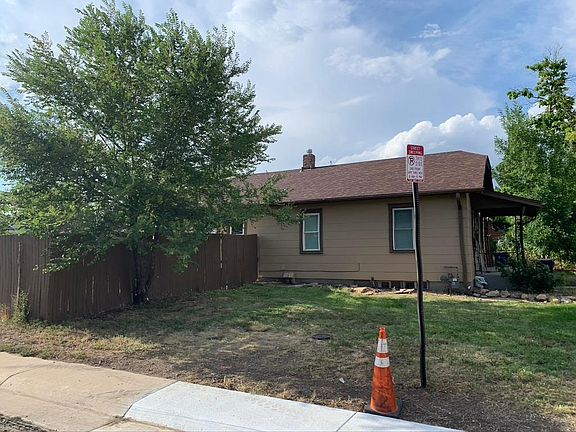 side yard facing Cedar