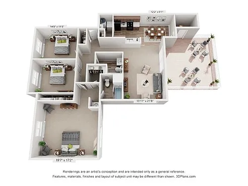 Floor plan 3x2a