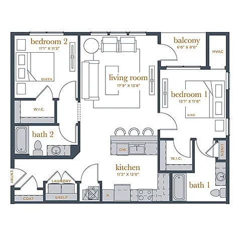 Floor plan B1