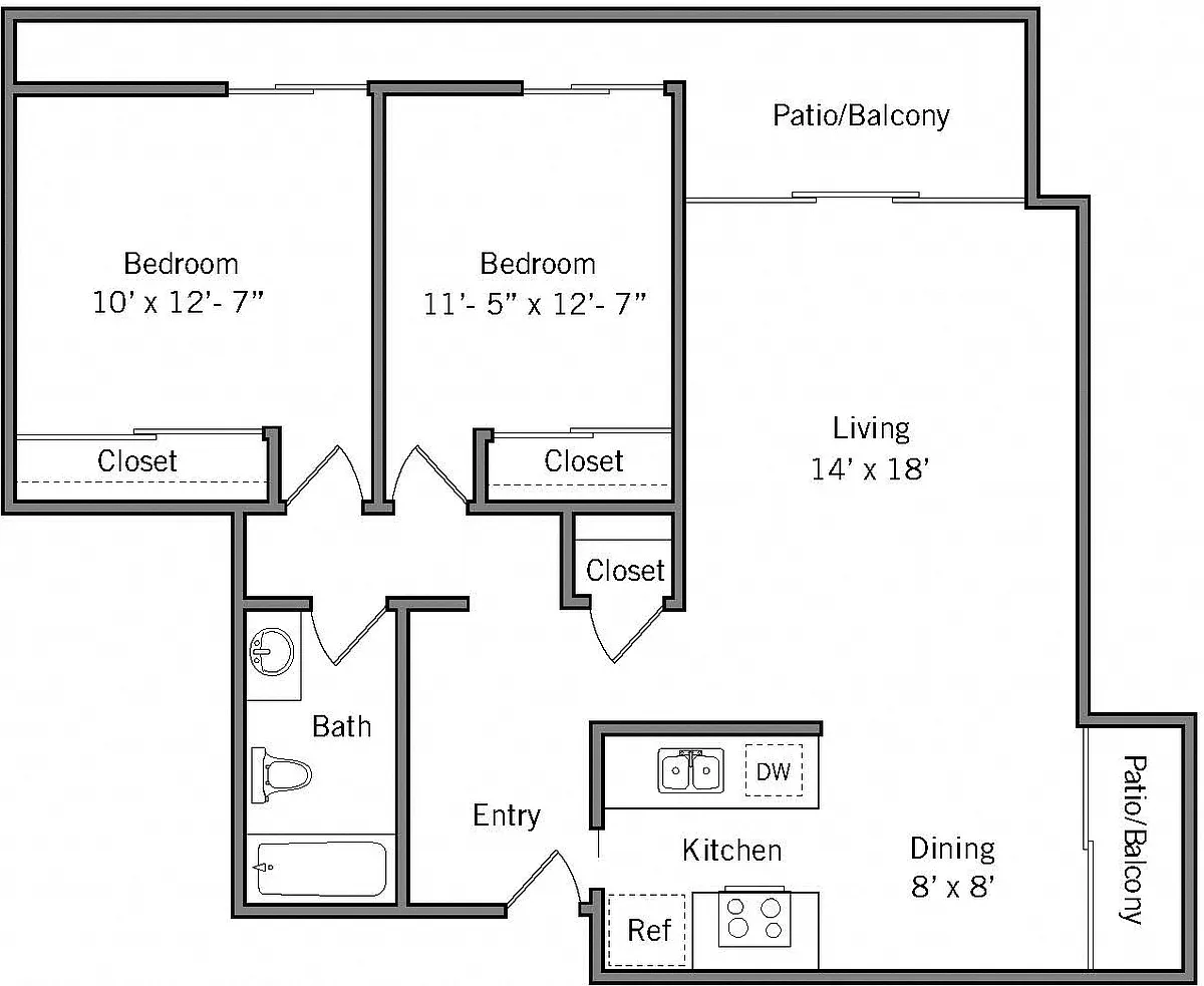 Floor plan 2A
