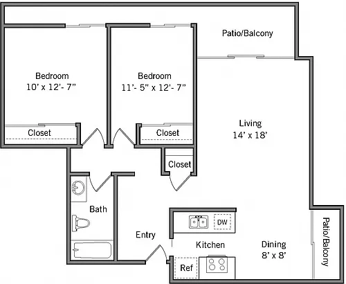 Floor plan 2A