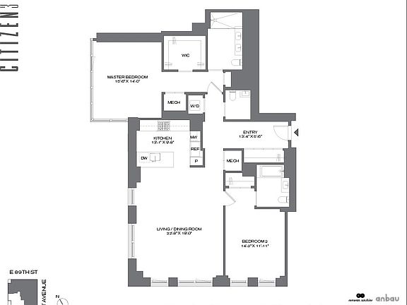 2nd image of 360 E 89th St #17C