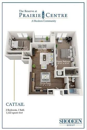 Floor plan Cattail