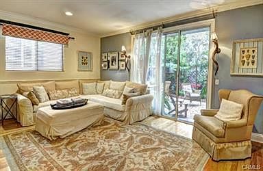 Living Room Opens to Patio