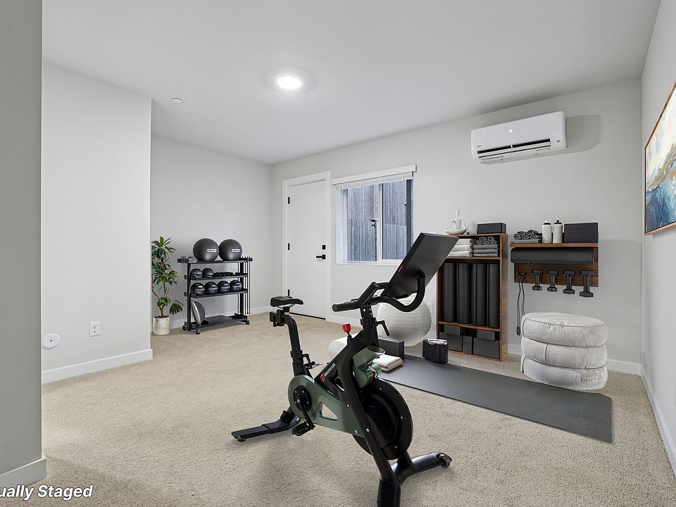 Standout feature: Flex space with attached bathroom! (Virtually Staged)