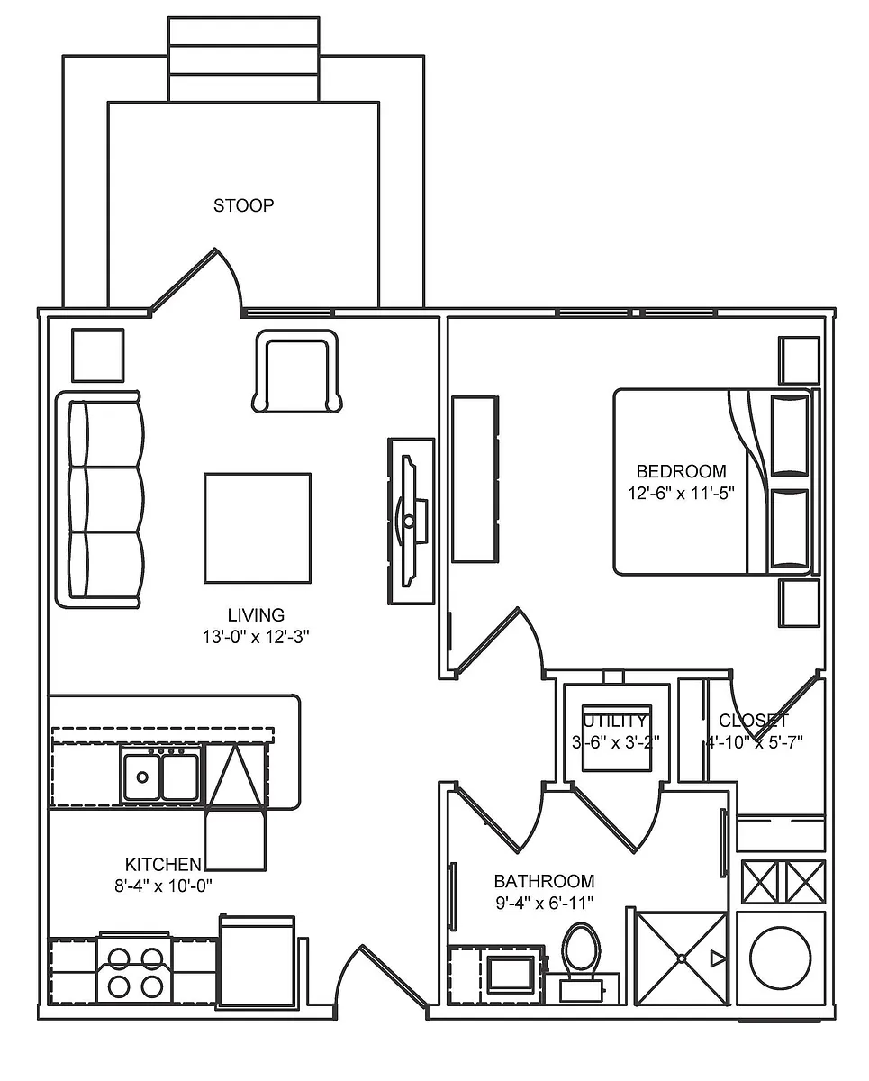 Floor plan A1