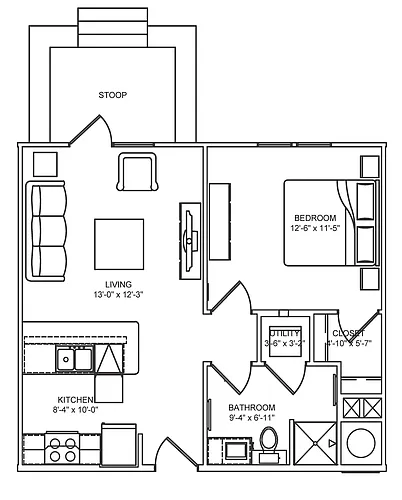 Floor plan A1