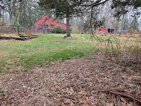 east side of property