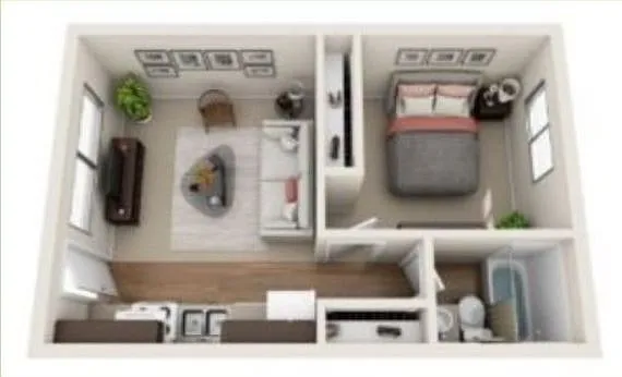 Floor plan Studio