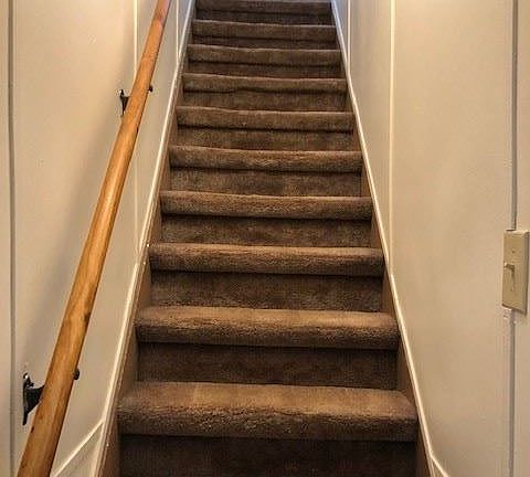 Stairs to upper level