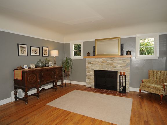 Living Room with Fireplace