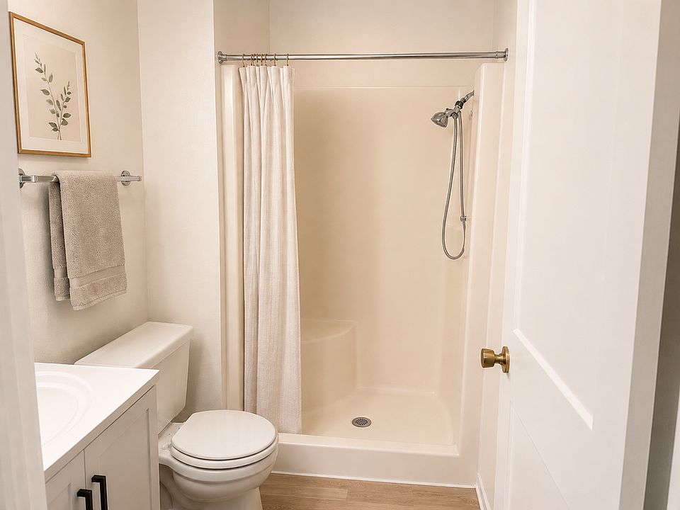 new cabinet and toilet!