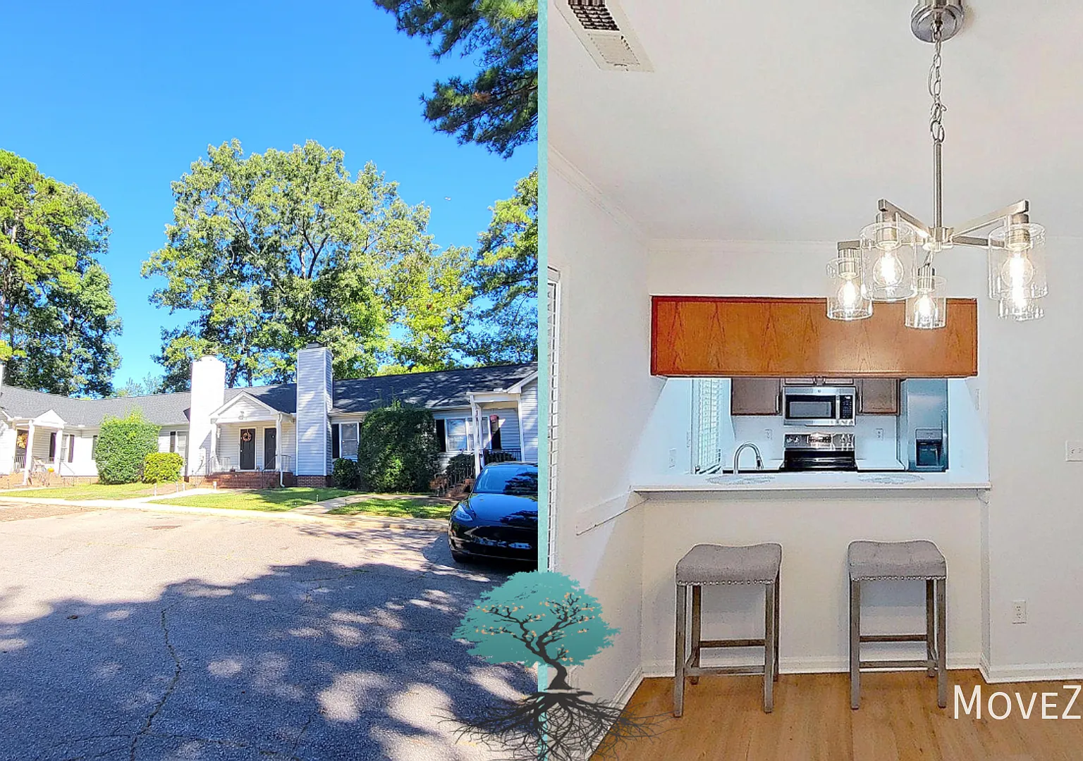 720 Grove Ave C Raleigh, NC 27606 Updated, Private Deck, and Cozy Fireplace — Photo 1