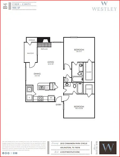 Floor plan B4 Renovated