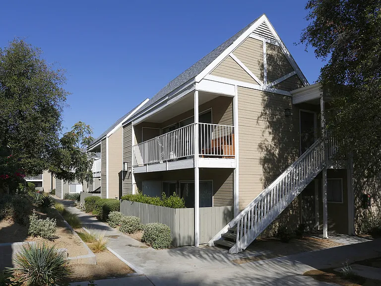 Exterior View of Apartment Building