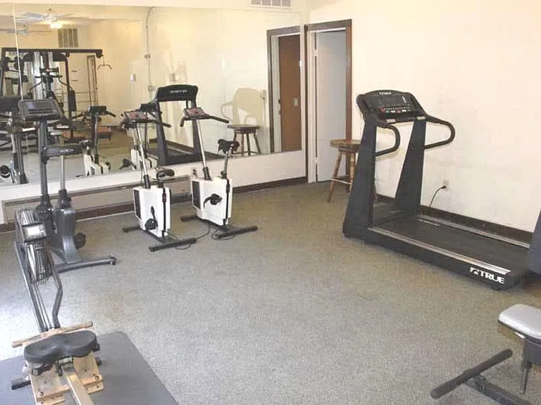 Gym (free access).