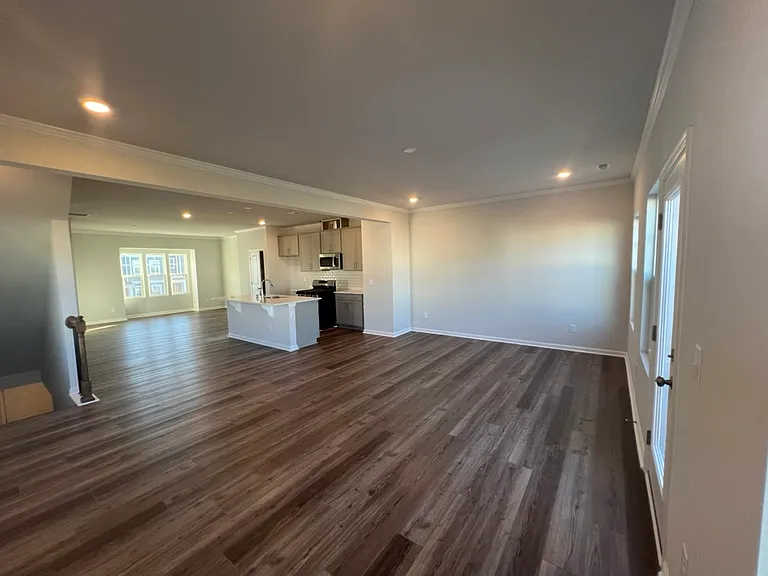 Living Room with Deck