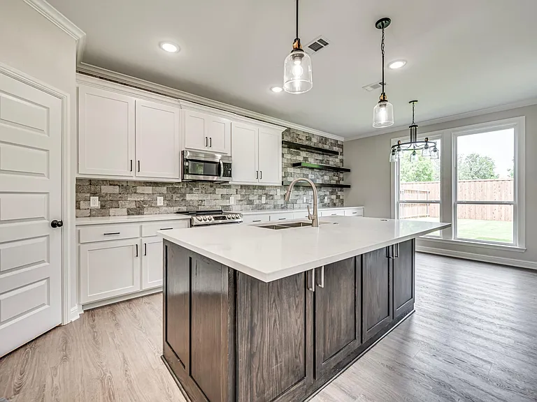 Pantry is spacious and walk-in