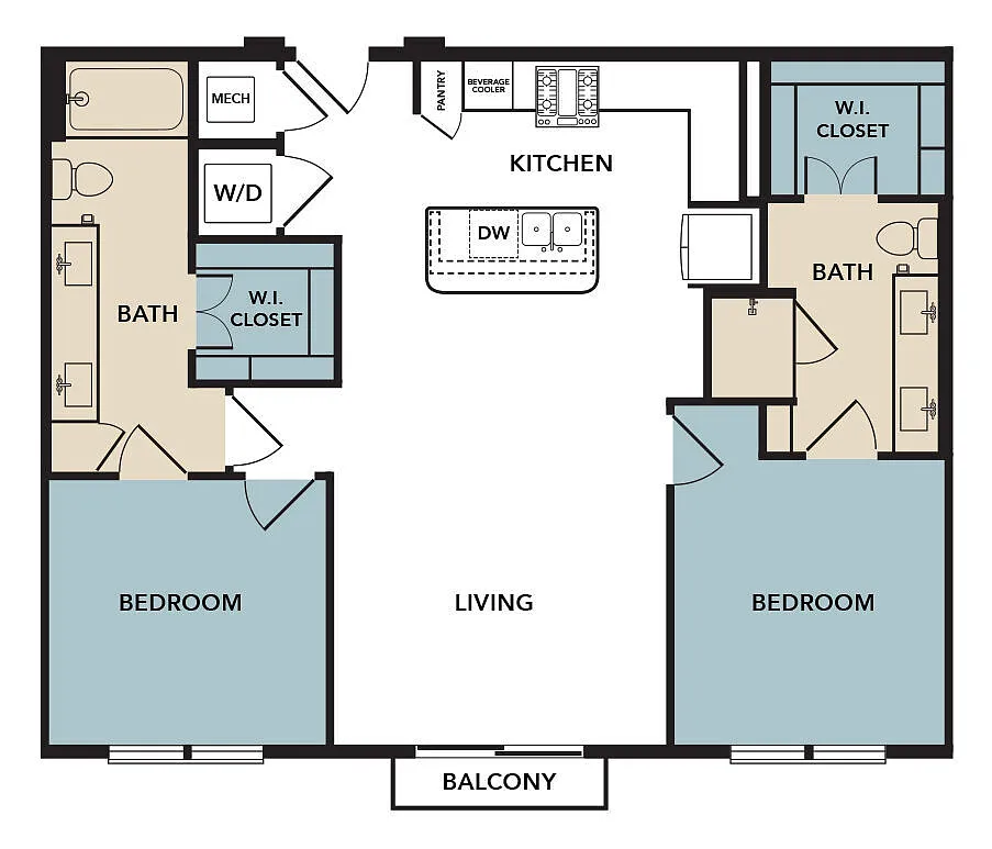 Floor plan B1