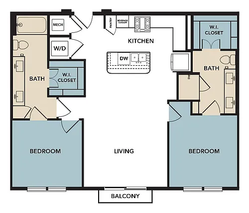 Floor plan B1
