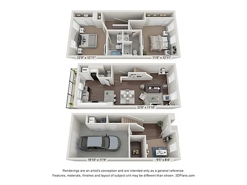 Floor plan Stansbury Town