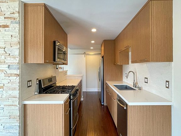 Dining room to galley kitchen