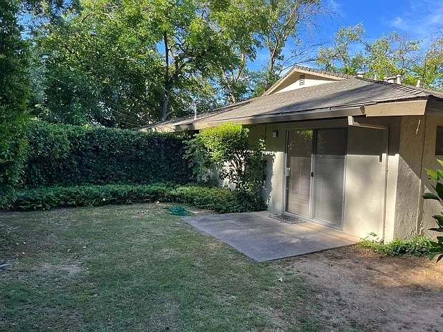Patio of master bedroom