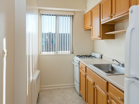 Kitchen with classic appliances
