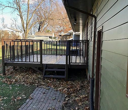 North deck looking east