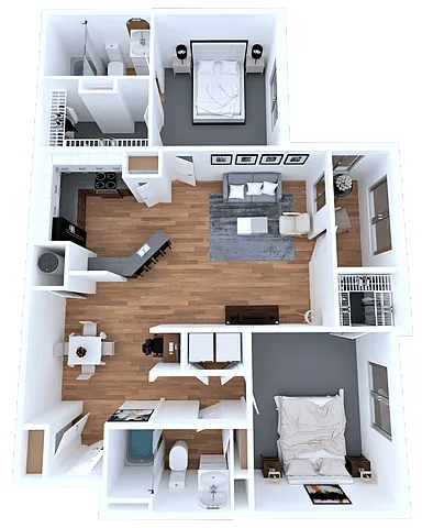 Floor plan B1