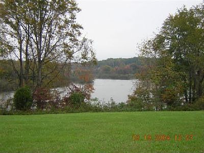 Lake view from rear yard.