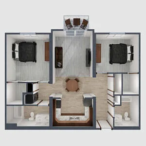 Floor plan 30055 Olinda Trail