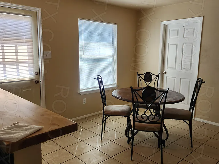 Eating area.