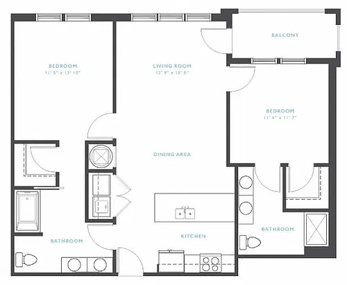 Floor plan Catawba