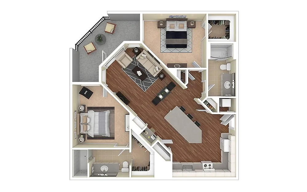 Floor plan B2 - Divine
