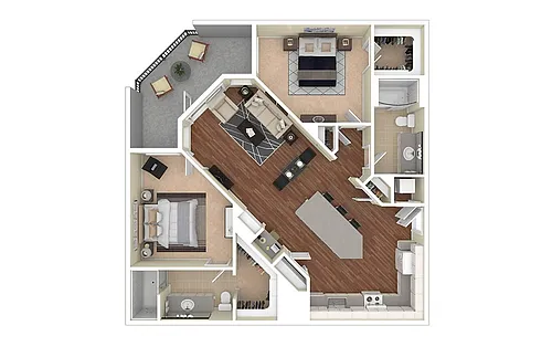 Floor plan B2 - Divine