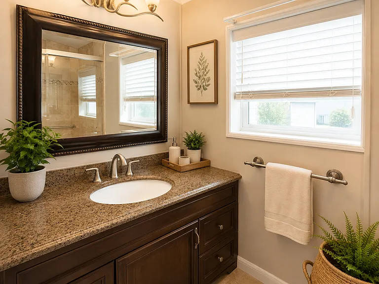 Staged Bath