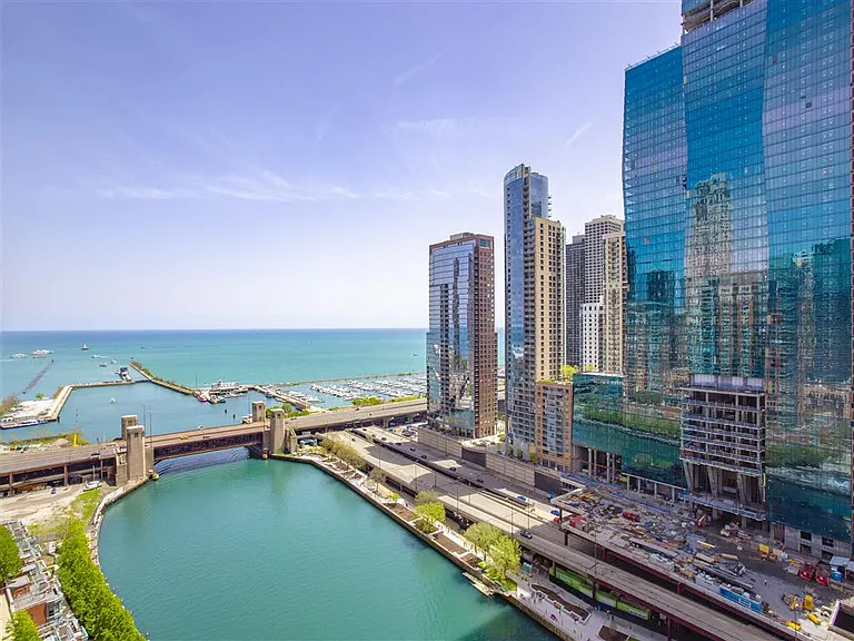 View of Lake Michigan