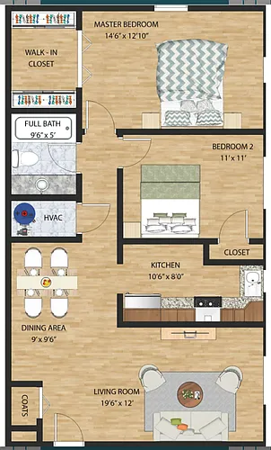 Floor plan B1