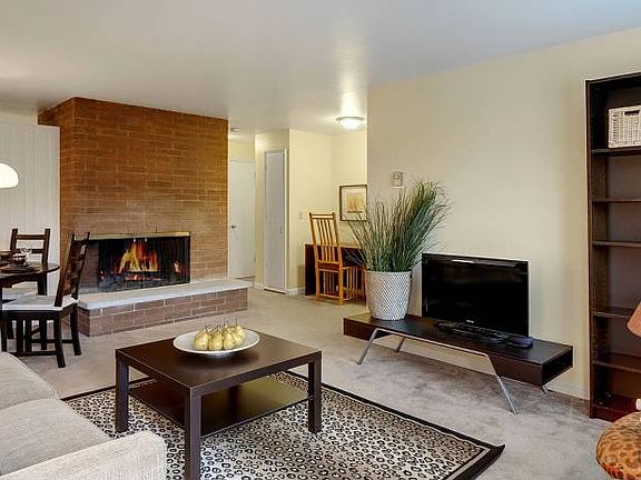 Living Room & Fireplace