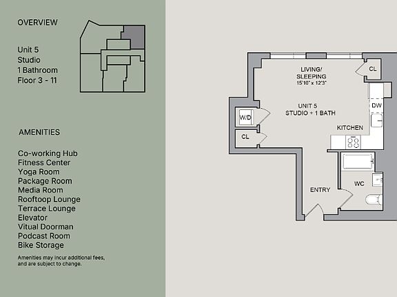 2nd image of 150 Lawrence St #815