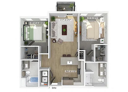 Floor plan B05