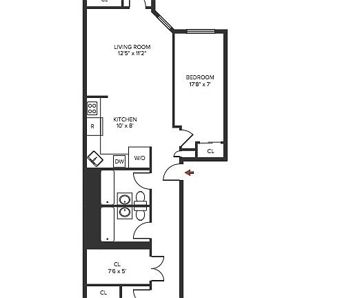 2nd image of 312 W 58th St APT 6