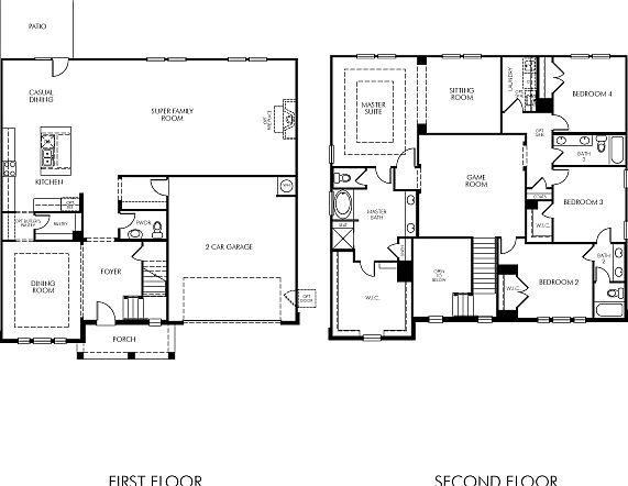 This home is 3,664 square feet with 4 bedrooms and 3-1/2 baths.